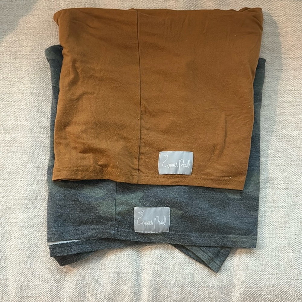 Copper and Pearl multi- use car seat covers